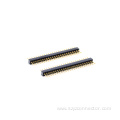 1.27mm Pitch Machined Pin header Connector Straight H2.2mm 1*24P